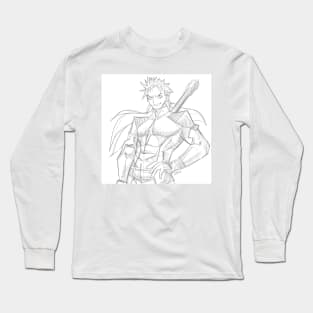 lancer sketch in fate zero Long Sleeve T-Shirt